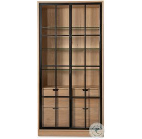 Open Sky Natural 86" Tall Display Cabinet