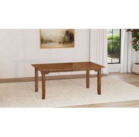 Silverdale Russet Extendable Rectangular Dining Room Set