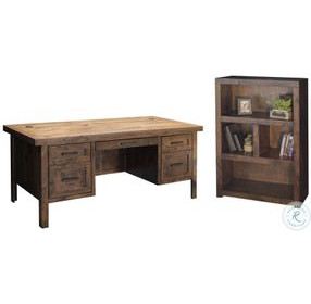 Sausalito Whiskey Home Office Set with Executive Desk