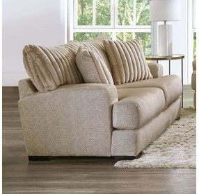 Loughlin Light Brown 72" Loveseat