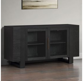 Reid Black 2 Door Server with USB Charging