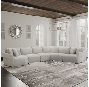 Playful Canes Cobblestone Sectional