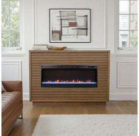 Stardust Bourbon 62" Fireplace Mantel