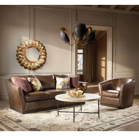 Fairfax Dark Brown 93" Sofa