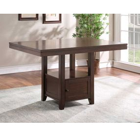Yorktown Espresso Counter Height Dining Table