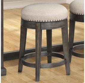 Sundance Smokey Gray Swivel Stool