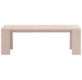 Sur Washed Ever Teak 54" Outdoor Bench