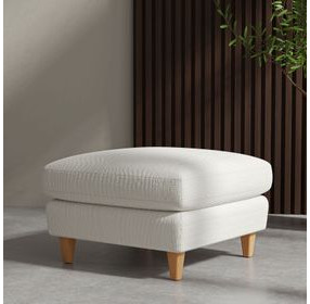 Vogue Farlo Chalk Ottoman