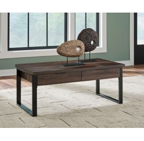 Wickman Falls Dark Brown Occasional Table Set