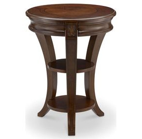 Winslet Cherry Round Accent Table