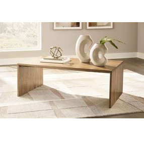 Ella Grove Rich Brown Rectangular Occasional Table Set