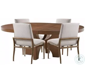 Catalina Earth Extendable 54" Round Dining Room Set