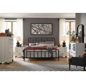 Harper Springs Forged Iron California King Metal Bed