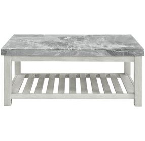 Canova Gray Marble Occasional Table Set