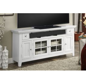 Tidewater Vintage White 62" TV Console