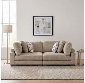 Tinley Brown 90" Loveseat