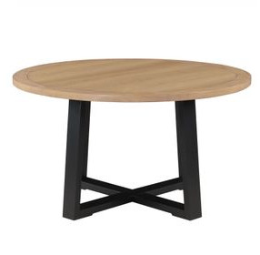 Magnolia Black Round Dining Room Set