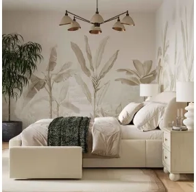 Corey Cream Performance Fabric Upholstered Storage Panel Bedroom Set