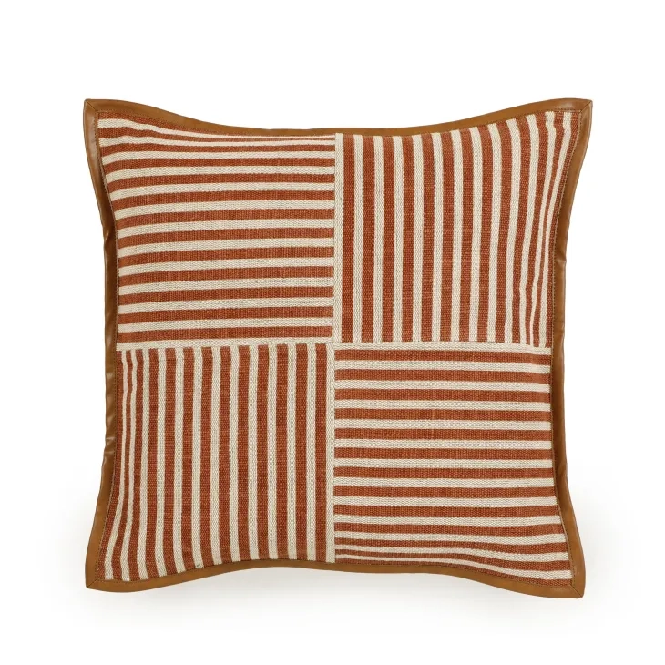 Kora Terracotta Throw Pillow