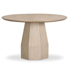 Brocha Natural Driftwood Round Dining Room Set