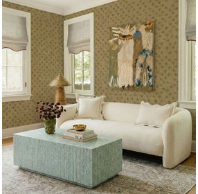 Lou Cream Performance Fabric 91" Sofa