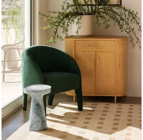 Tarot Natural 4 Door Bar Cabinet