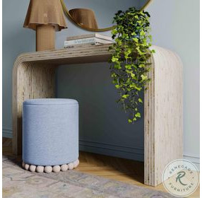 Opus Cream Capiz Shell Rectangular Console Table