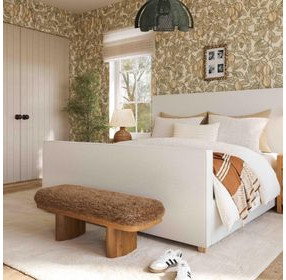 Ollie Taupe 48" Bench