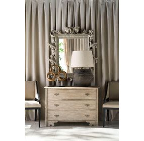 Tara Shaw Swedish Scraped Cream 3 Drawer Elise Chest