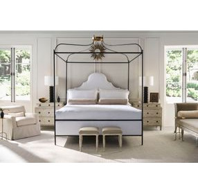 Tara Shaw Swedish Scraped Bone 3 Drawer Alexandre I Nightstand
