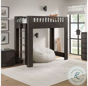 Bello Cocoa Youth Loft Bedroom Set
