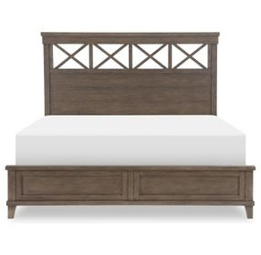 XXXs and OOOs Cocoa Panel Bedroom Set