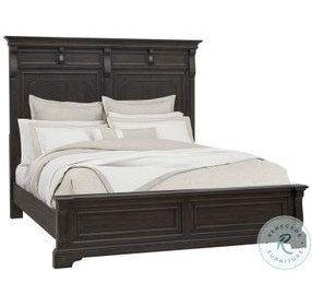 Hickory Creek Brown Velvet Panel Bedroom Set