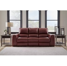 Alessandro Garnet Power Reclining Sofa