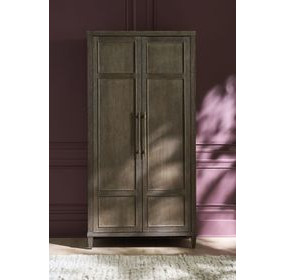 Montclair Cocoa 2 Door Wardrobe with LED