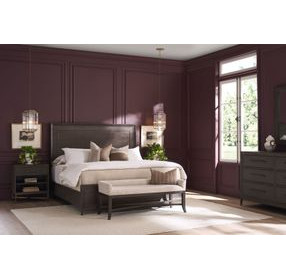 Montclair Cocoa King Panel Bed