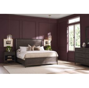 Montclair Cocoa Queen Panel Bed