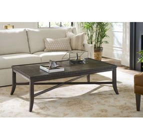 Montclair Cocoa Rectangular Cocktail Table