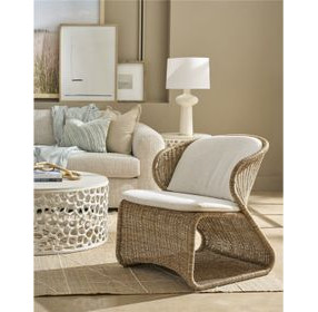 Oasis Nomad Snow Upholstered Lounge Chair