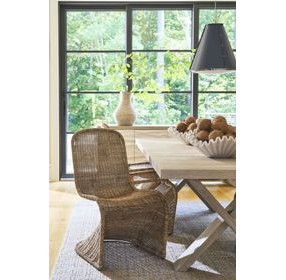 Oasis Barley Woven Slimit Dining Chair