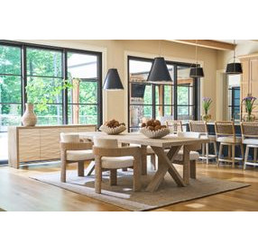 Oasis Dockside Extendable Rectangular Dining Room Set