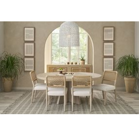 Oasis Dockside Extendable Round Dining Room Set