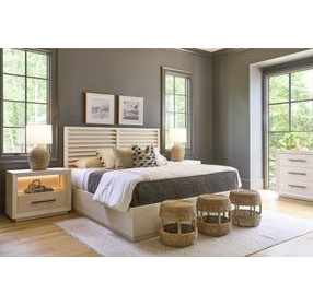 Azure Shoreline King Panel Bed