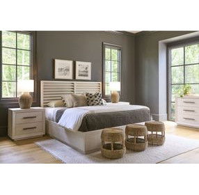 Oasis Shoreline 2 Drawer Nightstand with USB Charging and LED