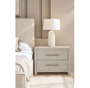 Oasis Seascape 2 Drawer Bedside Chest with USB Charging