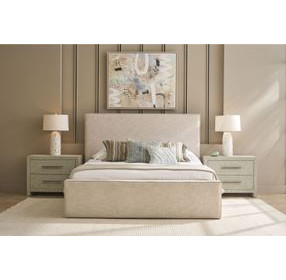 Oasis Seascape 3 Drawer Nightstand with USB Charging