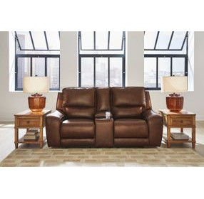 Spear Hill Canyon Leather 81" Zero Gravity Power Reclining Loveseat with USB Charging