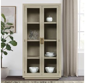 Garland Sand 2 Door Curio Cabinet