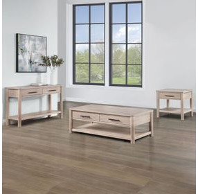 Gabby Light Brown Occasional Table Set