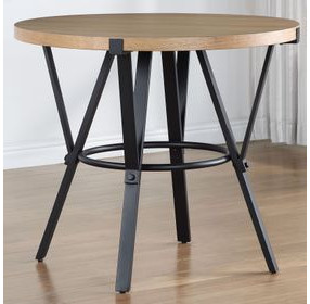 Magnolia Light Brown 42" Round Counter Height Dining Table